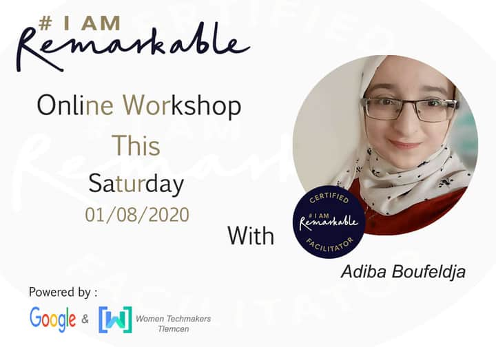 We are Back 🔥💪
Our team is happy to conduct the second online workshop #IamRemarkable for women This Saturday 01/08/20 starting from 7pm 🦸‍♀️🤩
docs.google.com/forms/d/e/1FAI…