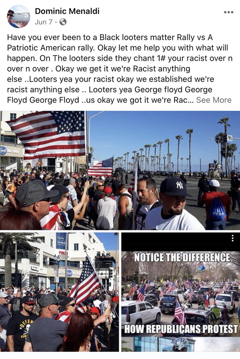 Dominic didn’t believe in masks.Dominic helped spread false information.Dominic participated in reopen protests. Dominic partied at bars.Dominic got sick.