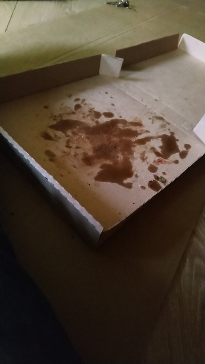 First takeaway in forever. Too good to pause for photos. <a href="/sodopizzalondon/">Sodo Pizza</a> #billythekid