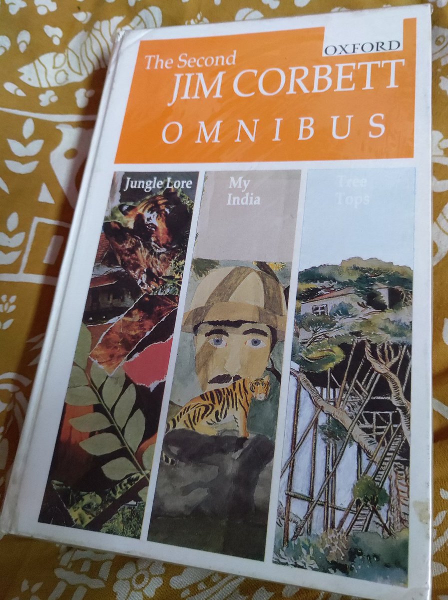 just_jyo's tweet photo. @ReadingNature Jim Corbett's works. The tiger always treated with respect. https://t.co/JOXvjXCTsm