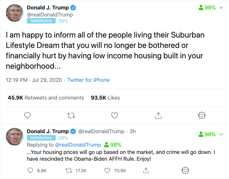 Want to know what the AFFH was, and why Trump has ended it?THREAD  #Election2020