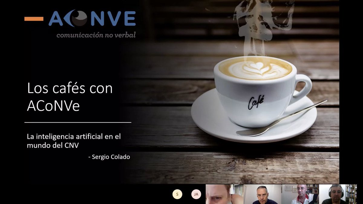 scolado's tweet photo. Hoy hablamos de #InteligenciaArtificial aplicada al análisis de #comportamiento y de #emociones con los asociados de #ACONVE siempre mejorando nuestro conocimiento https://t.co/byHEkTs0IL