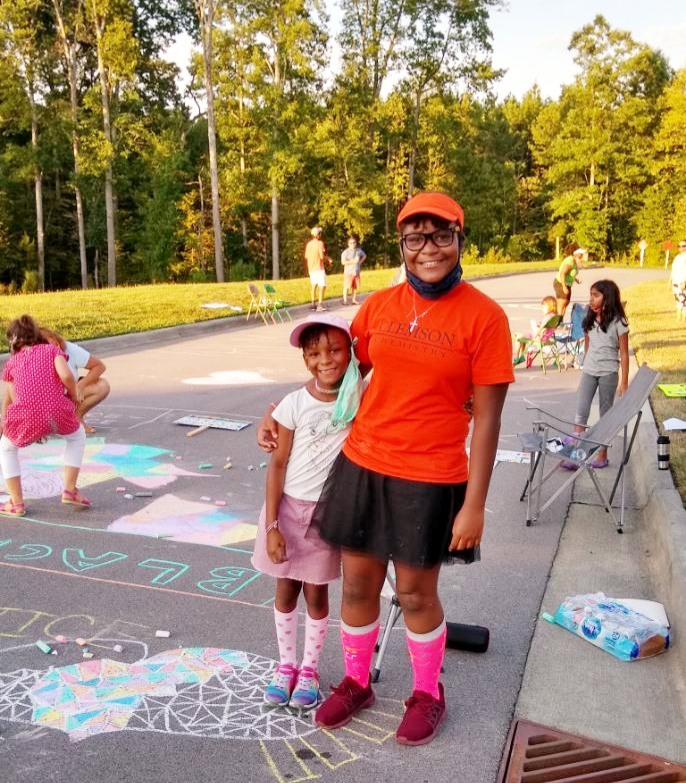 DurhamAcademy's tweet photo. So grateful for the initiative taken by the Nelson family to organize a peaceful protest in support of racial justice reform in their neighborhood. 🖤

It is the work of all of us to make our community, our state &amp; our country an inclusive, safe place for everyone. https://t.co/VMZwO2hOho