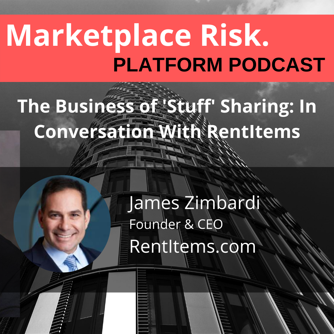 MarketplaceRisk's tweet photo. In the latest episode of our first Platform Podcast series, @ElleTucker talks to @JamesZimbardi, CEO and Founder of @RentItems, about the business of 'stuff' sharing. Listen on @Spotify ⬇️
https://t.co/nMzekJVkRF
#p2p #sharingeconomy #accessoverownership #livesimply #peertopeer https://t.co/6CHvAYr1fL