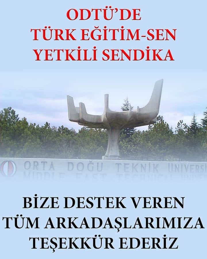 Gönlümüz de imzamız da Türk Eğitim-Sen'de...
