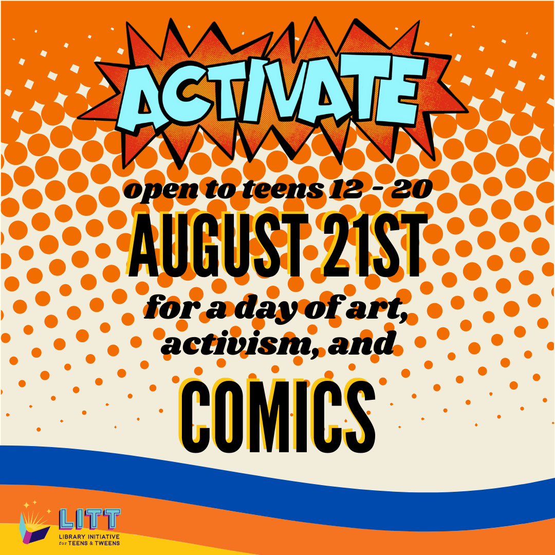 activatefancon's tweet photo. Hey Massachusetts libraries! Are you ready for the coolest free virtual comic con for teens with an activist twist? Visit https://t.co/eVHIYnZpKr for more information. #couchcon #activatelibcon https://t.co/ECWlfjHzVq