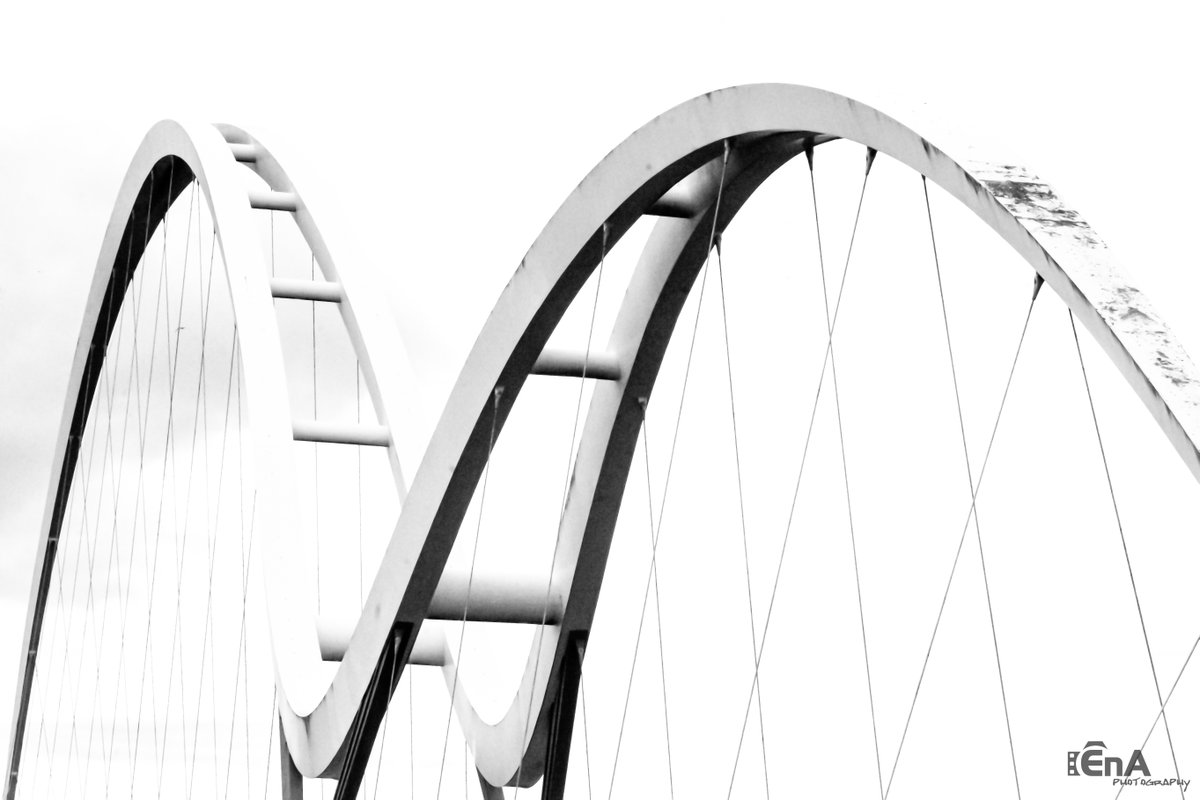 A high key edit of #Infinitybridge #stocktonontees