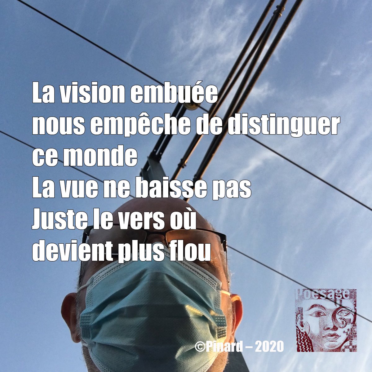 poesage_27's tweet photo. La vision embuée

nous empêche de distinguer ce monde

La vue ne baisse pas

Juste le vers où

devient plus flou

©Pinard – 2020

#monde #vision #buee #flou #vie #existence https://t.co/UwvCtOQc6s
