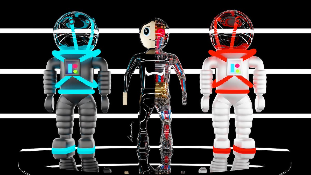StarnautaMx's tweet photo. @StarnautaMx listo para cualquier misión. #Space #Astronaut #Cosmonaut #SpaceLovers #Blender #3D #Pictoplasma #Pictofolio #ArtToys #Render #Spaceman https://t.co/5gFarQ0CiO