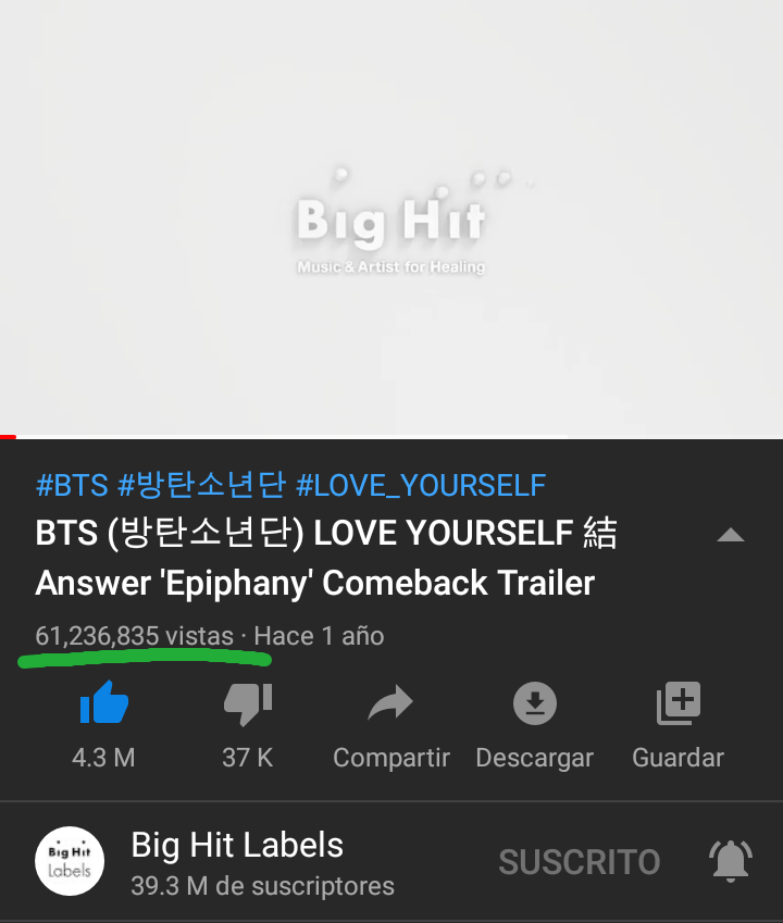 MariaPinzn15's tweet photo. ARMYs recuerden hacer stream al MV de Epiphany necesitamos llevarlo a 70M para su segundo aniversario. #EpiphanyTo70M
#StreampartyEpiphany https://t.co/Zaba7UwORE