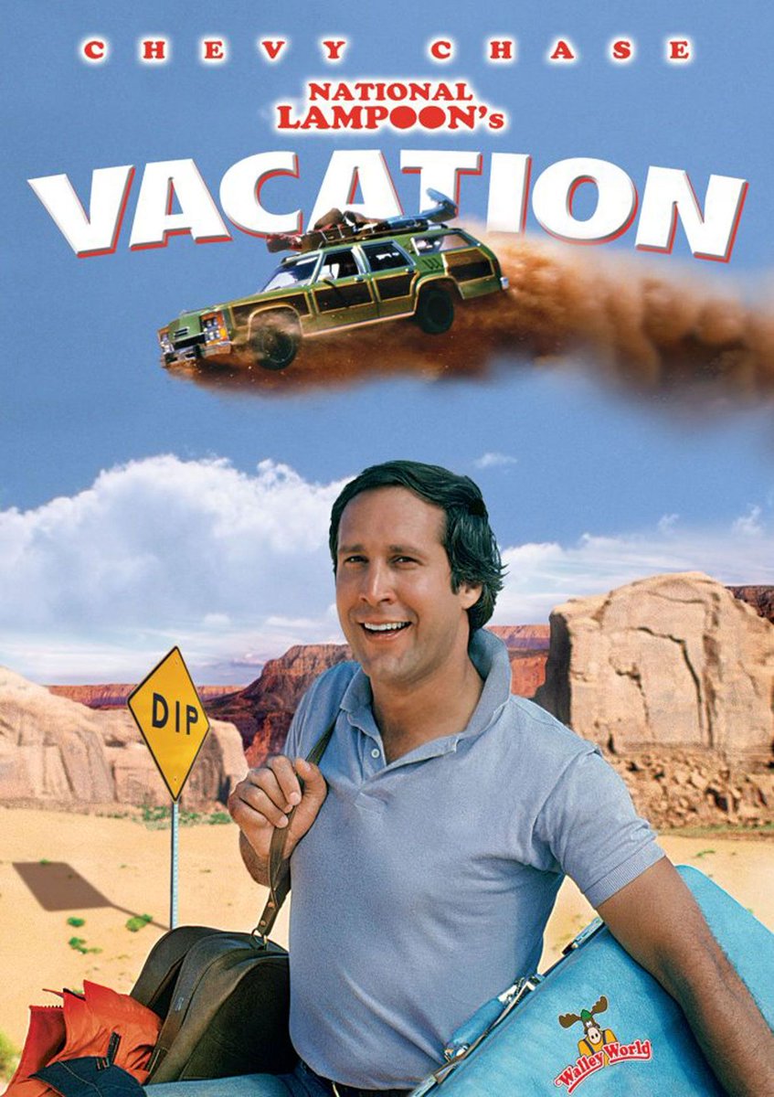 37 years ago "Vacation " came out to movie theaters everywhere in the country. As of today! At the same time, color television made its way into our homes, the Pope was almost bitten by a wayward archbishop, and World War Two finally ended.