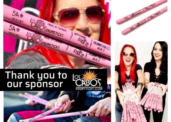 Our friends at <a href="/loscabossticks/">Los Cabos Drumsticks</a> have been making &amp; selling pink #drumsticks in the fight against #breastcancer, so it was perfect to partner with these ahmazzing folks! We’re happy to announce them as a #Drummathon2020, presented by #LoveLifeFoundation sponsor!📸 by: <a href="/fotogrldg/">DebraGloria.eth</a>