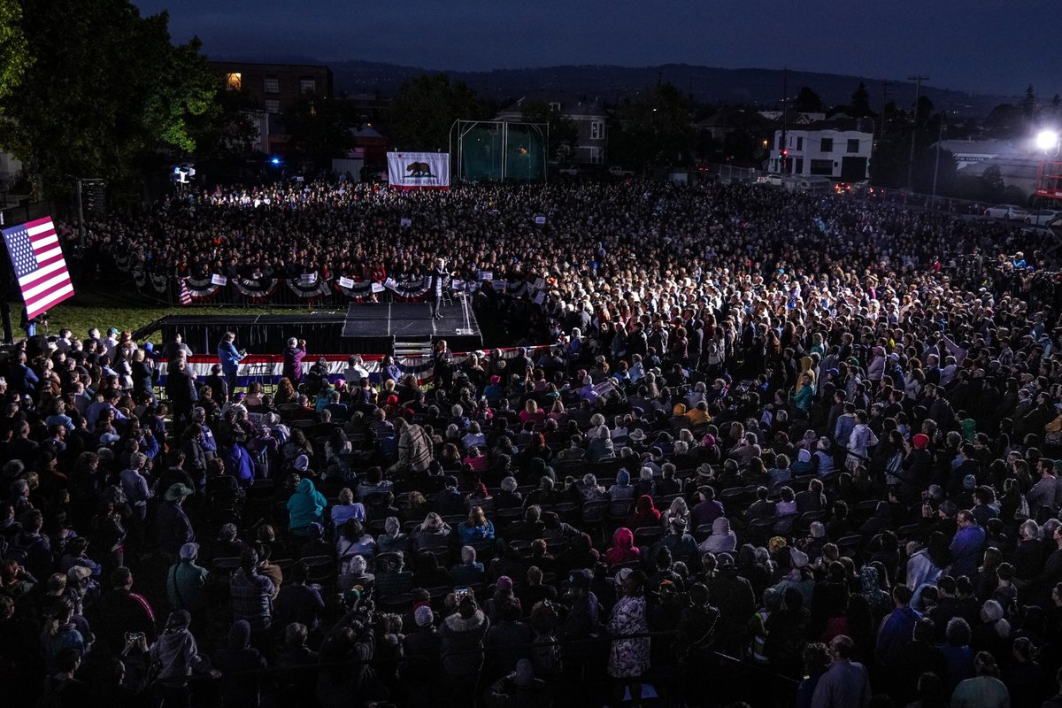 What technical positives Warren would bring to Biden's campaign - a short thread:1. Enthusiasm.She had some of the largest crowds during the primary (only after Bernie). During a time when rallies are not possible, we need someone who has universal name recognition.