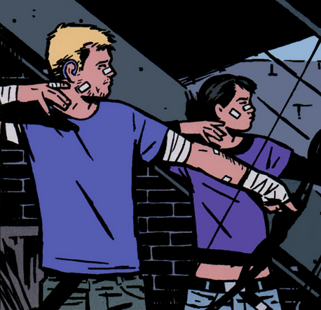 If Clint Barton is in some form of media with a hearing aid, and it isn't purple and chunky then whats the point 