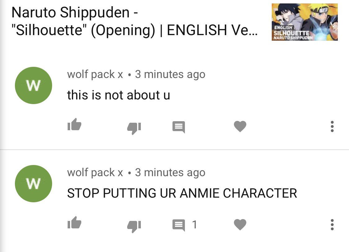 The sheer amount of people butt hurt that I put myself as a character in  the art/story of my Naruto Silhouette cover will never stop amusing me, image size:1125x811