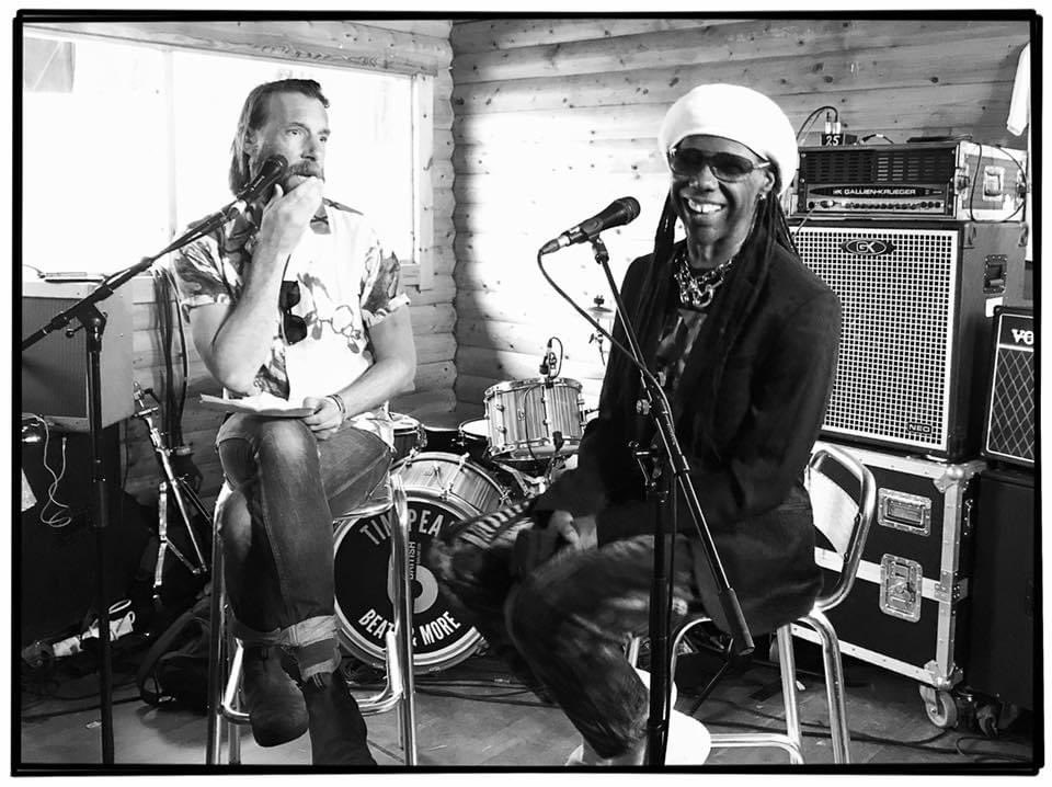 Festival memories ♡ 
Tim Peaks Diner at @KendalCalling is known for secret sets and special moments and this was definitely one of them ♡ A @TwoShotPod with @Cparks1976 and @nilerodgers ♡
All Photos ©️ Sal_GigJunkie
#timpeaksdiner #seeyouinthefields