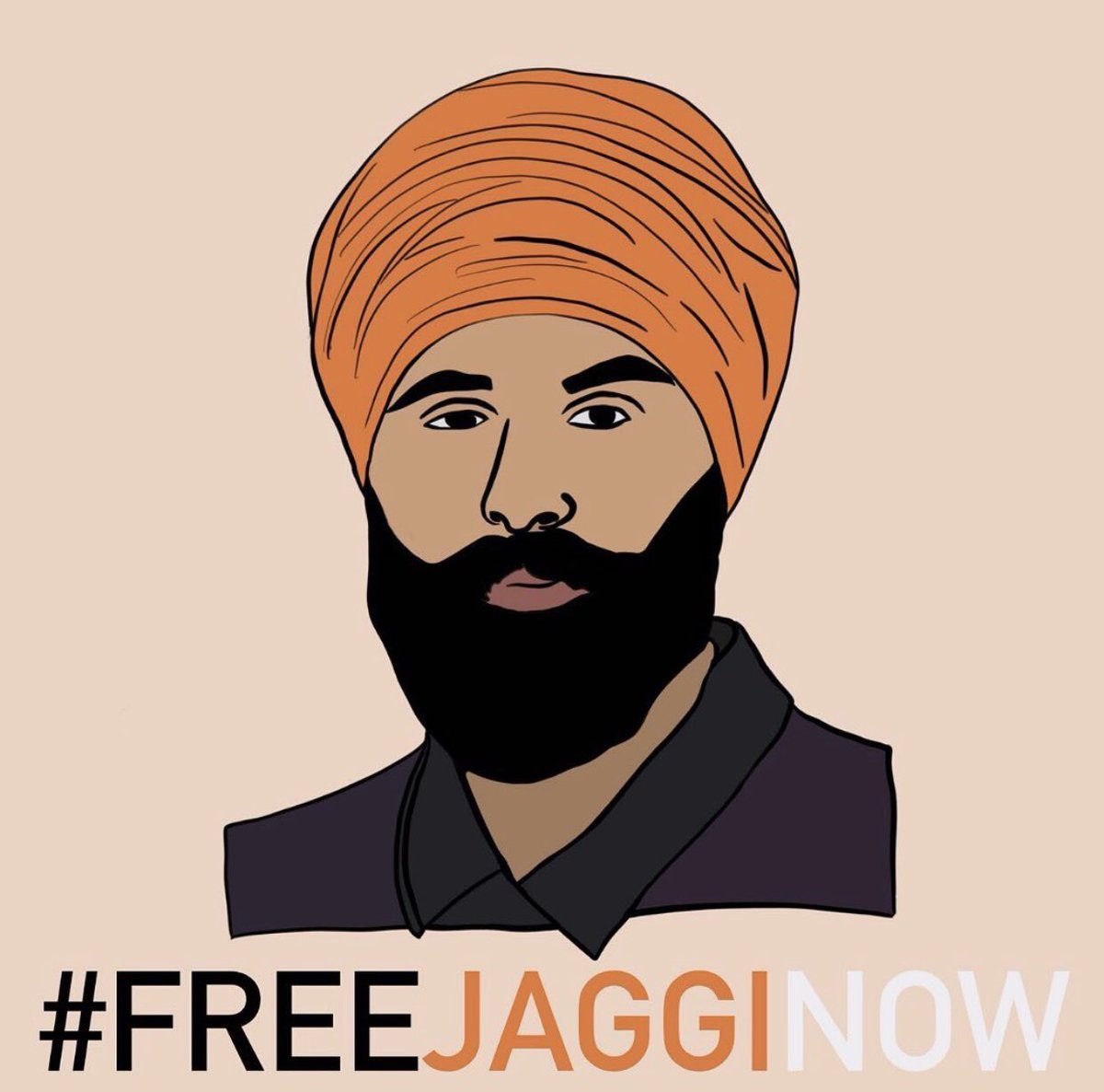 GSJohal85's tweet photo. My brother #JagtarSinghJohal has now been unlawfully detained in India for 1000 days (India time). British national neglected by @BorisJohnson @DominicRaab @tariqahmadbt + ruling government. &amp; @NicolaSturgeon.
@amnesty @AmnestyScotland
@AmnestyUK 

#FreeJaggiNow 
#Jaggi1000 https://t.co/sCVpgJfdmn