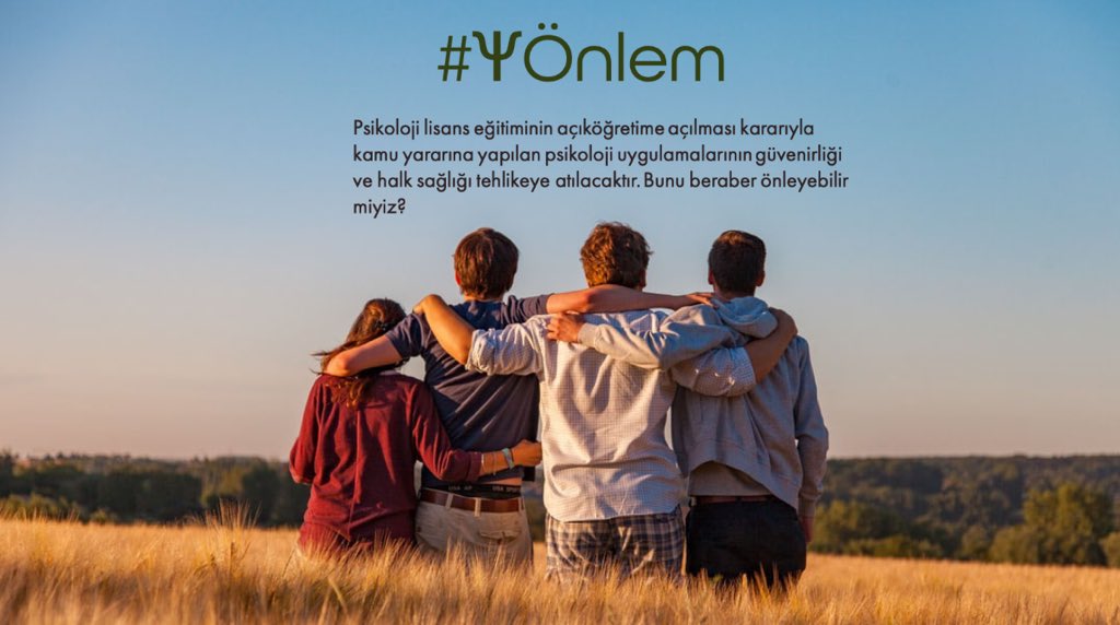 TPDBilgi's tweet photo. Psikoloji lisans eğitiminin açıköğretime açılması kararıyla kamu yararına yapılan psikoloji uygulamalarının güvenirliği ve halk sağlığı tehlikeye atılacaktır. 
Bunu beraber önleyebilir miyiz?

#ΨÖnlem 

@istanbuledutr @ZisanFurat, @acikveuzaktan @yekta_sarac https://t.co/pnqP2WoDQz