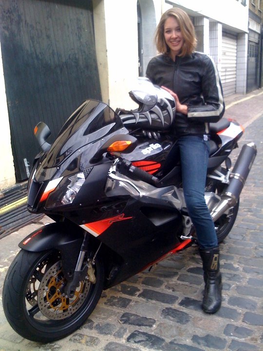 morris_lab's tweet photo. 'Cool car' *snorts* I raise you a cool motorbike. Maybe my next talk announcement picture... also an excellent opportunity to brag about my biking skills https://t.co/WNm3YH4PPg