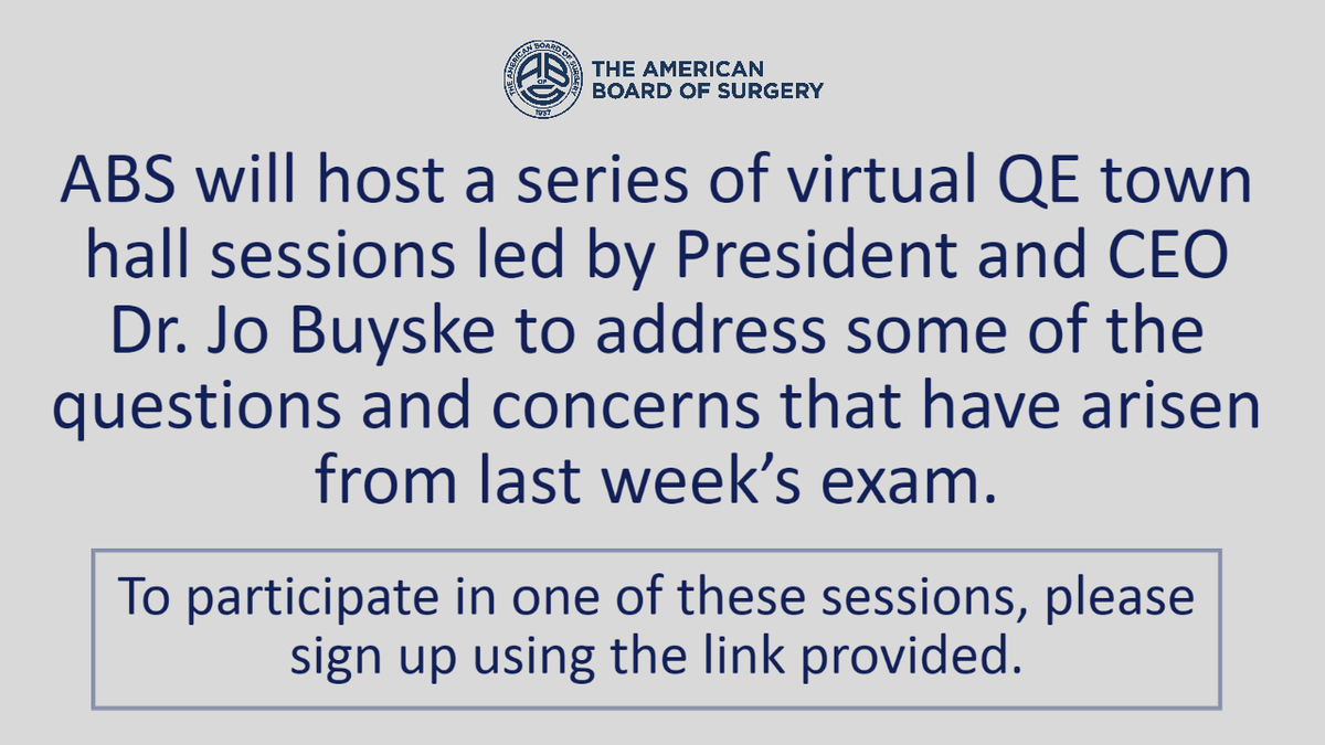 American Board of Surgery tweet media