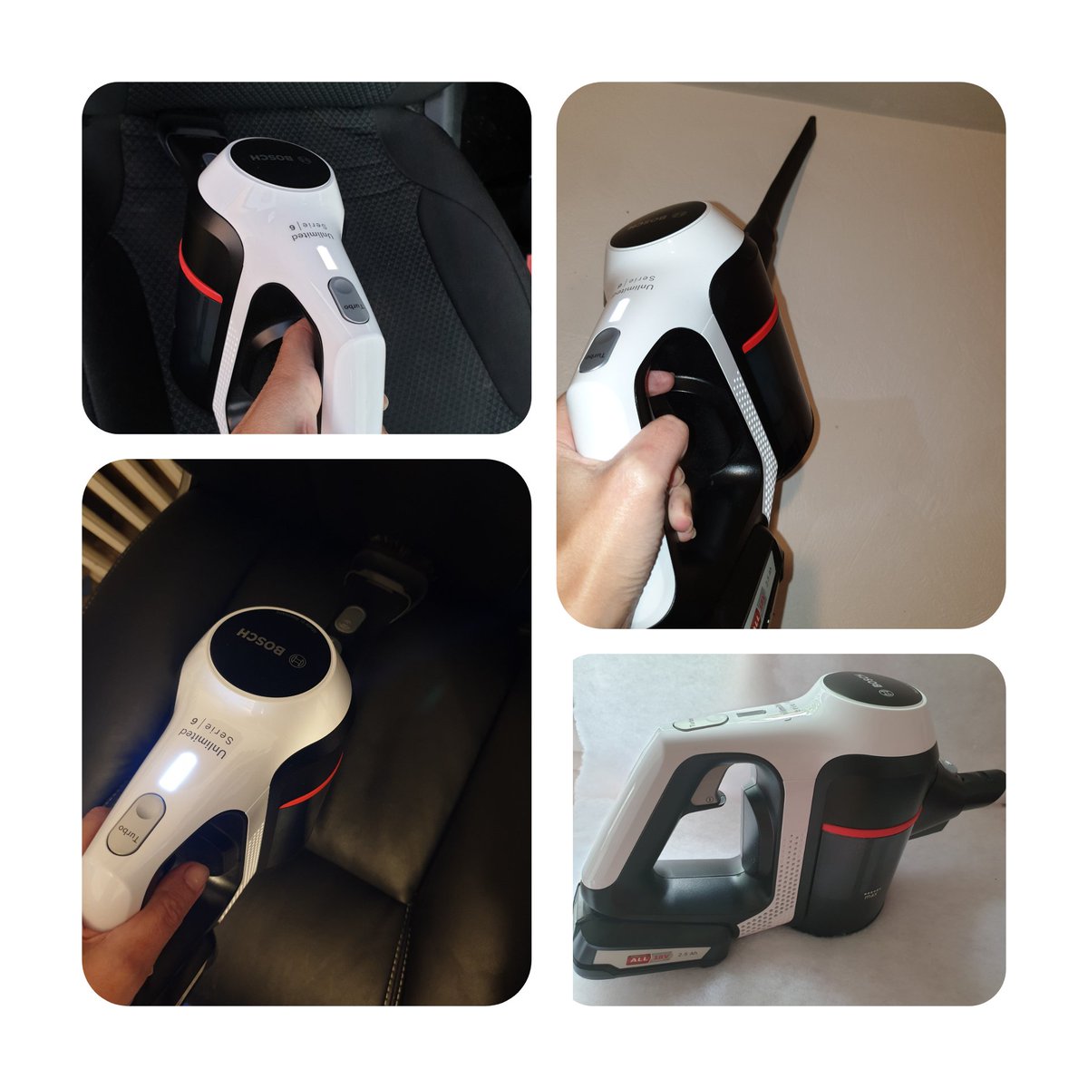 _mily27's tweet photo. mon beau aspirateur Unlimited Série6 la marque Bosch que je teste et je fait tester grâceà Demooz il est pratique Léger, pas de fil à brancher rien traîne je l'utilise dans ma voiture ,mûrs, et atteindre les endroits inaccessibles Il a changer ma vie #demoozer #bosh #aspirateur https://t.co/qMuN11Rvf1