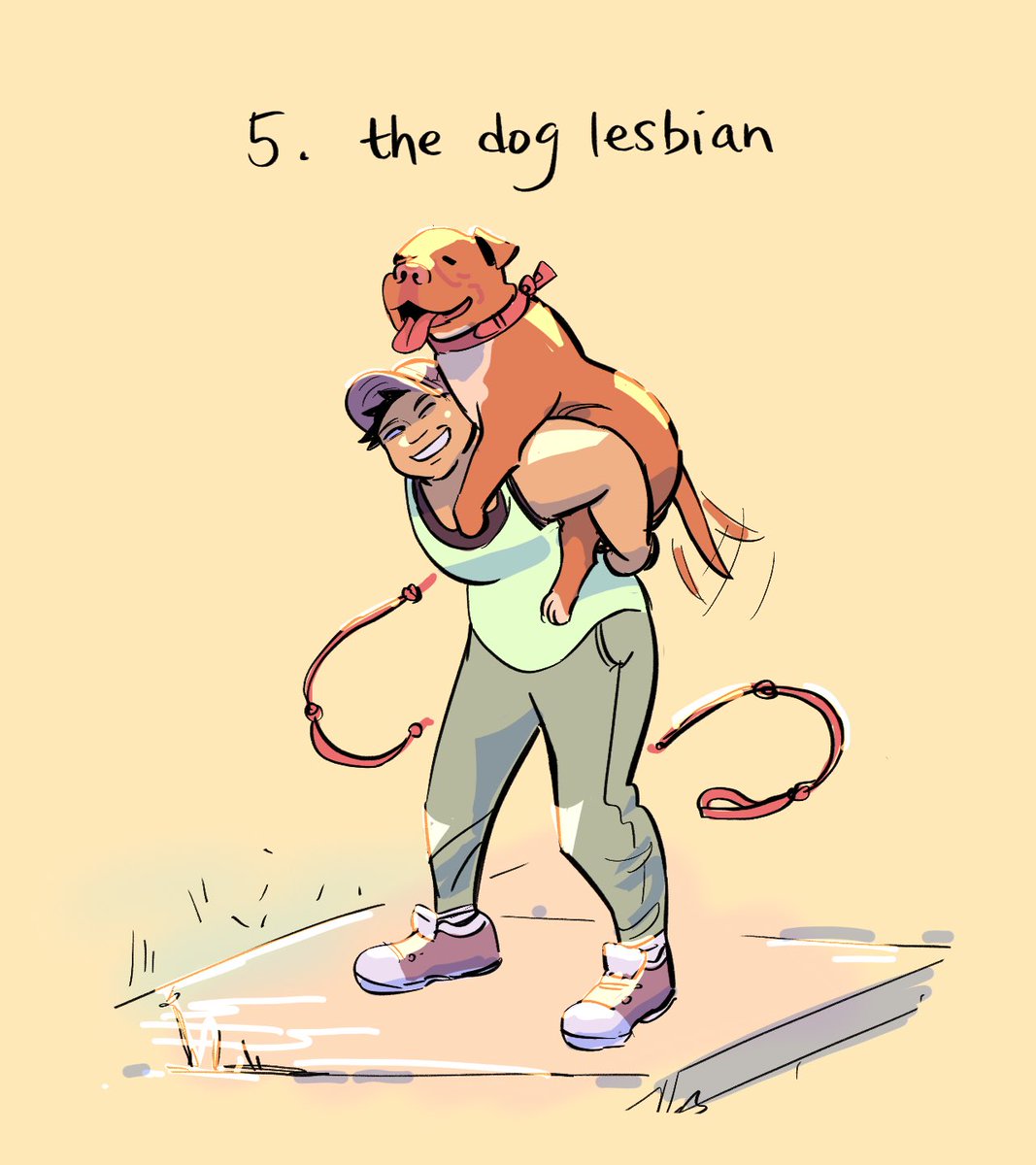 4. the cat lesbian5. the dog lesbian