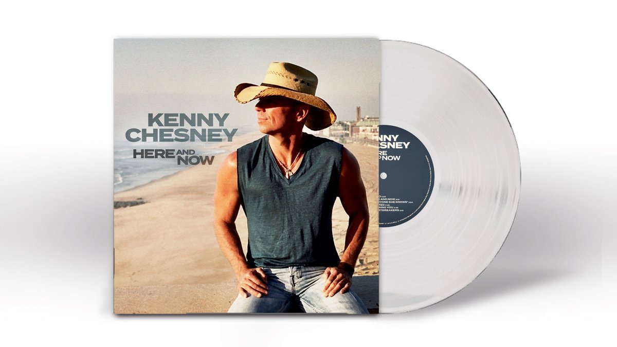 kennychesney's tweet photo. There really is something different about settling in and listening to a vinyl. It’s warmer &amp; has more presence sonically. It’s a whole other way to listen &amp; right now, that feels like a good thing. #hereandnow vinyl is out Aug 21 in the store &amp; exclusively through @Walmart. https://t.co/d3HwEF12Kk