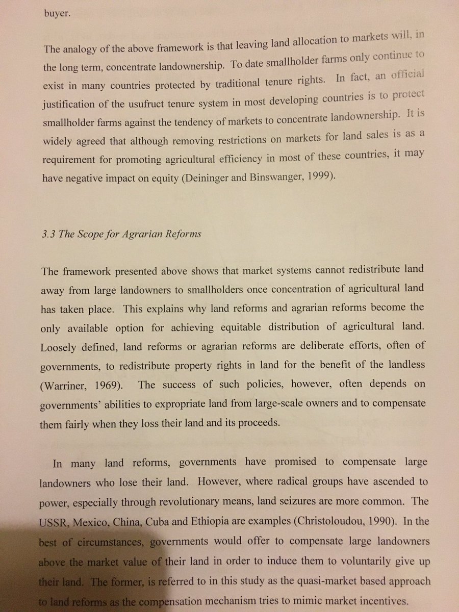 12. For the record, my views on this matter are informed by 20 years of careful study of Zimbabwe land questions? I have drawn on lessons from other countries - Asia, Latin America. If govt consulted on its policies Zim will be a better place! We are here to help!!!