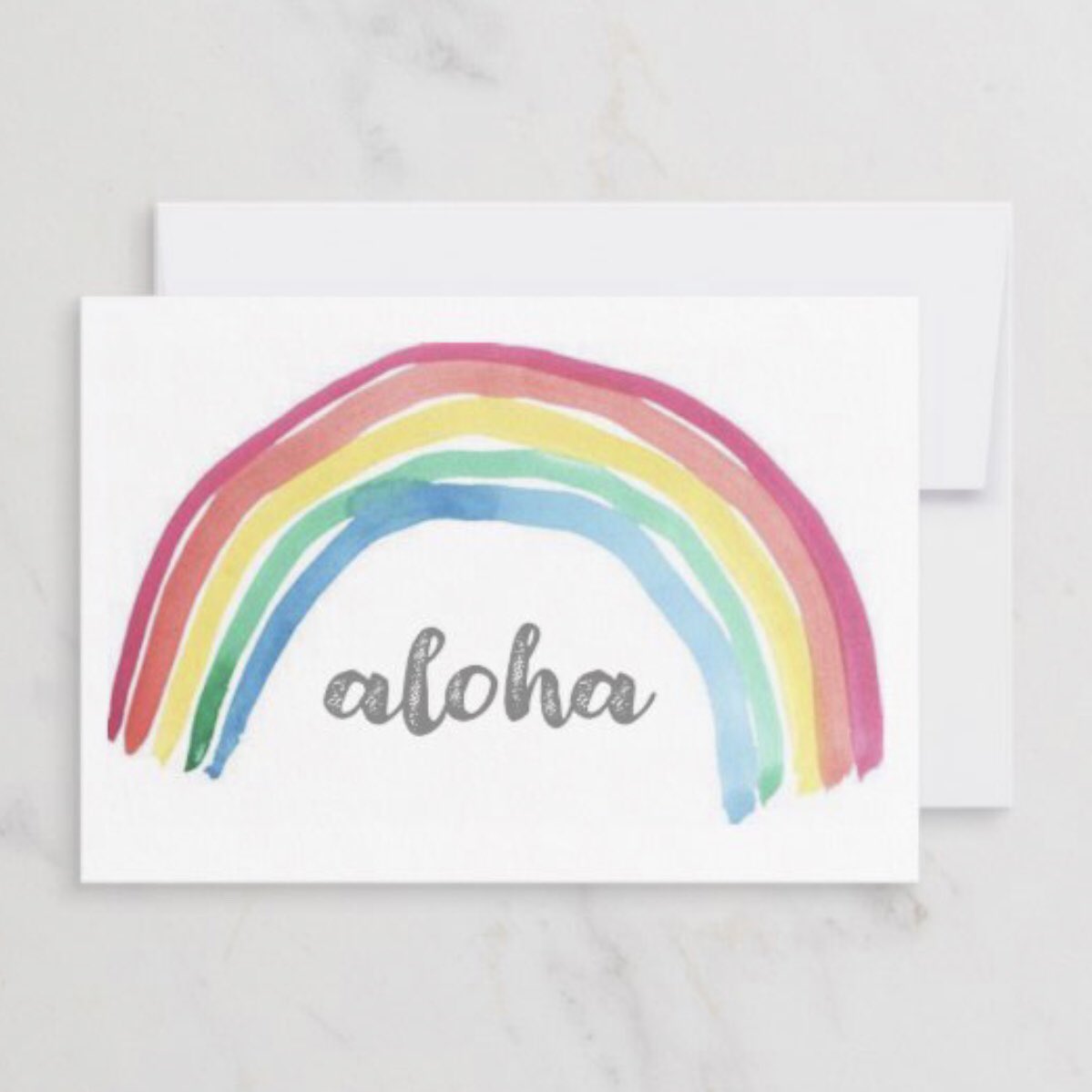 808things's tweet photo. In #Hawaii, there will be a #Rainbow #AfterTheRain. #Aloha #GreetingCards #808things #カード　#レインボー #Aloha #アロハ #エイトオーエイトシングス https://t.co/jOEH7X6SdW