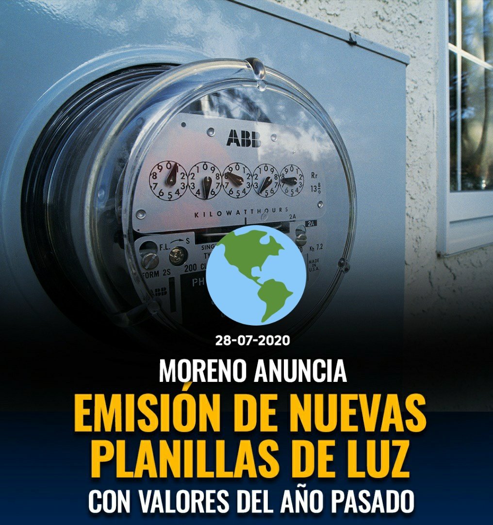 eltuitec's tweet photo. Lenín Moreno, anunció que se emitirán nuevas planillas de consumo eléctrico que tendrán los mismos valores registrados entre marzo y agosto de 2019, "El Gobierno asumirá el valor del consumo extra de luz generado durante los meses de marzo a agosto" de este año, añadió Moreno. https://t.co/OlAJ4yrJYB