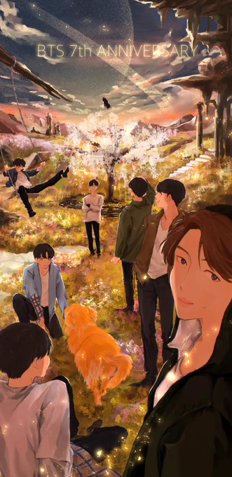 ??? ARMY ART TRAIN ?? ?
tagged by @kuroinu_BTS thank you~?
ありがとうございます??

良ければ繋げて下さい～??
@chimmmmmmmmmmy 
@hiz_ipy 
@lvBT21 
@kinok_oo 