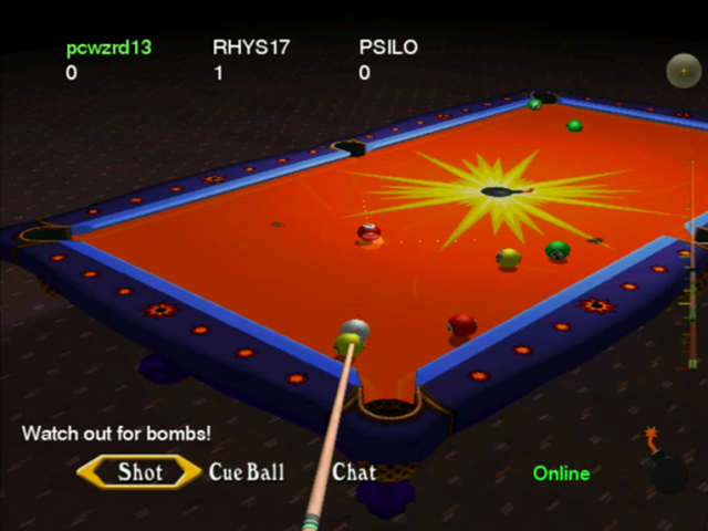 dclivenet's tweet photo. Caution: Explosive billiards in progress. #MaximumPool #OnlineDreamcasting https://t.co/Qd5JHSVMR1