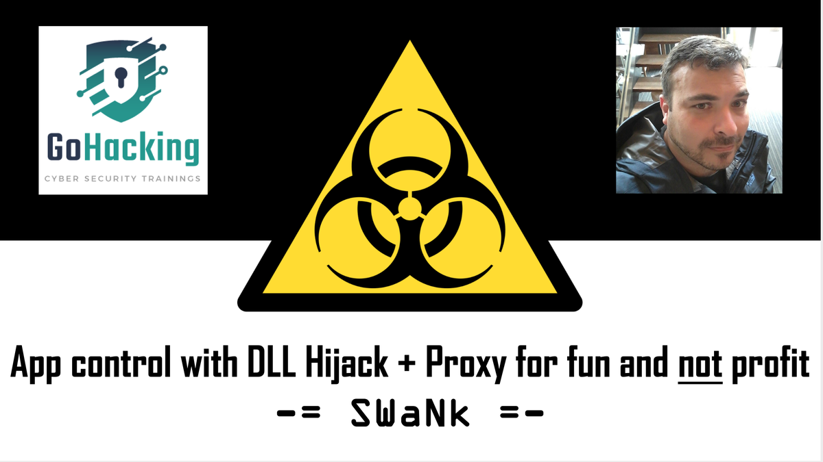 laios_barbosa's tweet photo. Segue mais um webinar da GoHacking em nosso canal no YouTuBe!

Dessa vez, falamos de DLL Hijack + DLL Proxy com o Mestre @pegabizu (Rafael Salema), mostrando de forma prática como funciona essa técnica.

https://t.co/iK8nzU6Edh

Let's GoHacking !

#gohacking #redtem #blueteam https://t.co/uMN0q1Dwy6