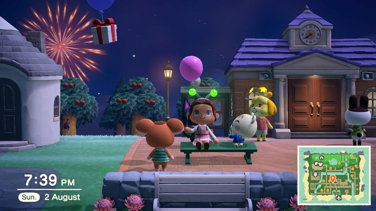NinaMinaGD's tweet photo. a sparkling night on laluna #AnimalCrossing #ACNH #NintendoSwitch https://t.co/50UAelYQDI