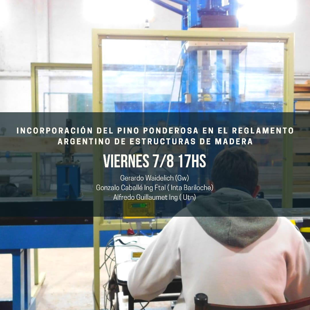 FLR_NQN's tweet photo. Incorporación del Pino Ponderosa en el Reglamento Argentino de Construcción en Madera
https://t.co/RjGuTqt8ru
@IntaPatnor
@IntaBariloche
#CORFONE https://t.co/PPtGg0Y8JZ