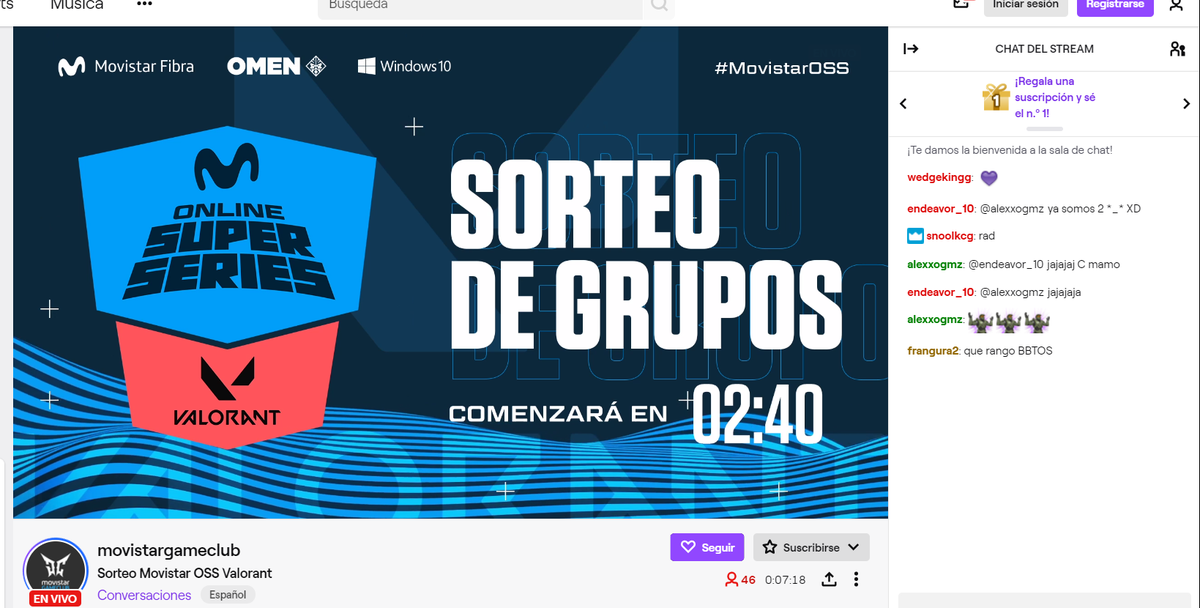 ETCMcflyChile's tweet photo. Ahora vamos con el sorteo de grupos del torneo #MovistarOSS #Valorant del fin de semana.
Link:
https://t.co/daOSC4nodi https://t.co/7zOm4BbtuF