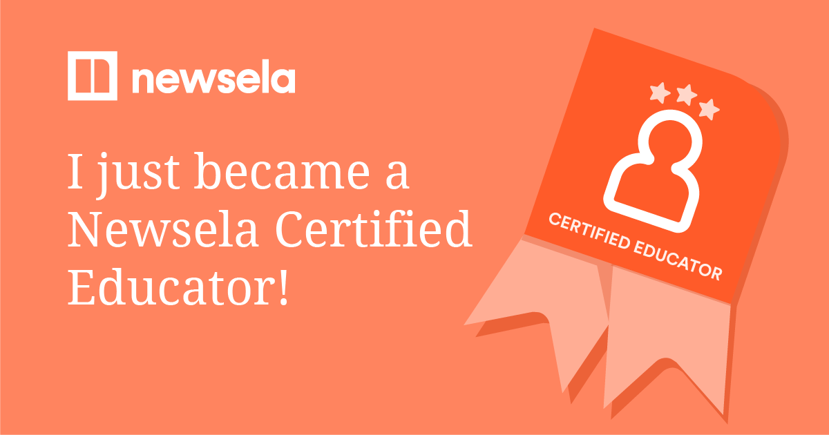 Success! 🎉  I'm a @Newsela Certified Educator 
newse.la/ncecomplete