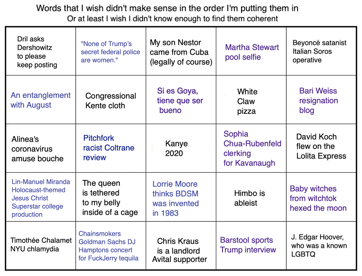 pomo_sapiens's tweet photo. 🐛🧠✨BRAIN WORMS BINGO✨🧠🐛 for the terminally online.... round two! https://t.co/GZUs3xaxpi