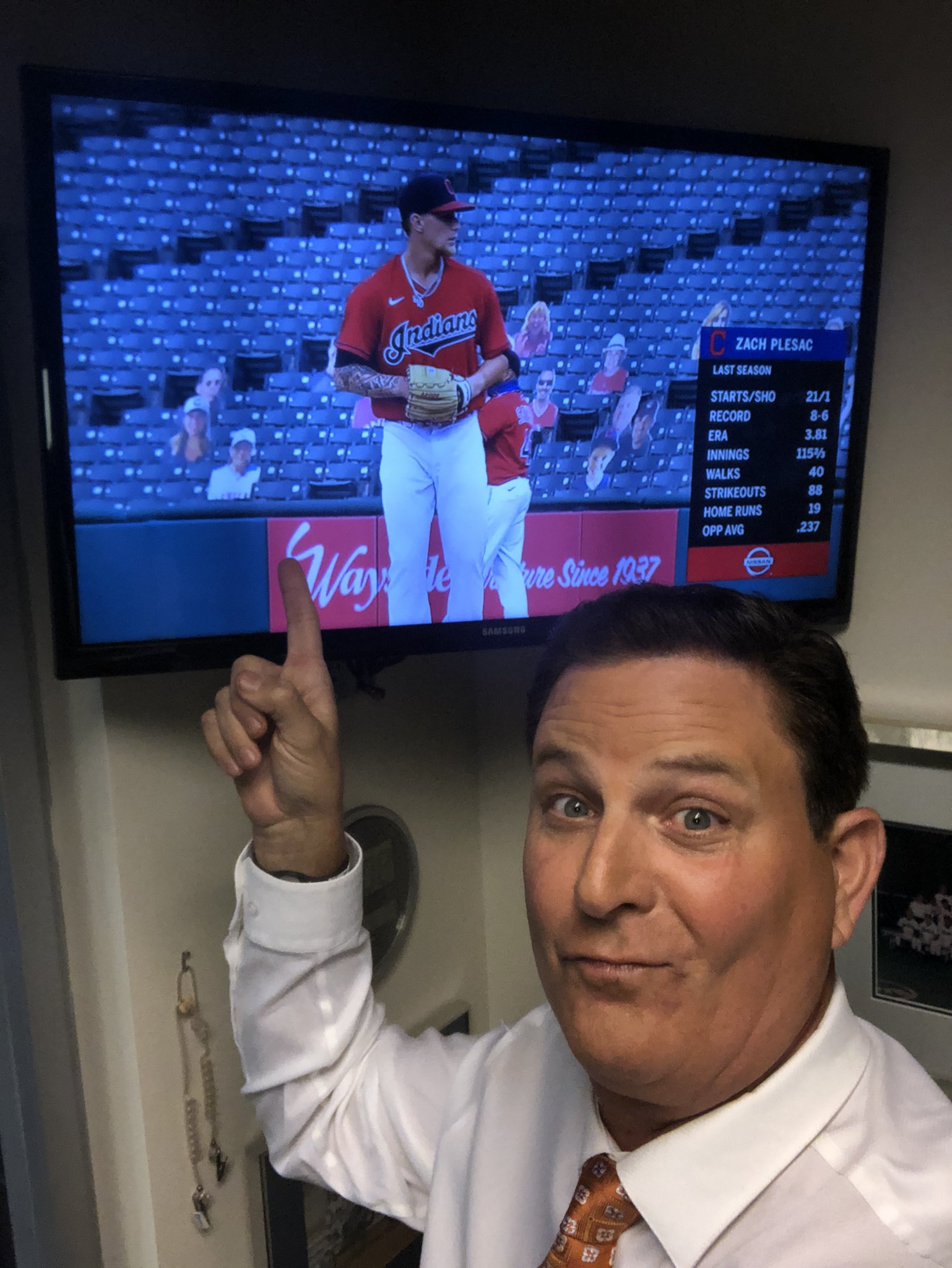 Dan Plesac on X: It's that time again . uncle Dan getting nervous as Zach  Plesac makes his 2020 debut for the @Indians . I'll be on 7-10pm ET  MLB2NIGHT only on @