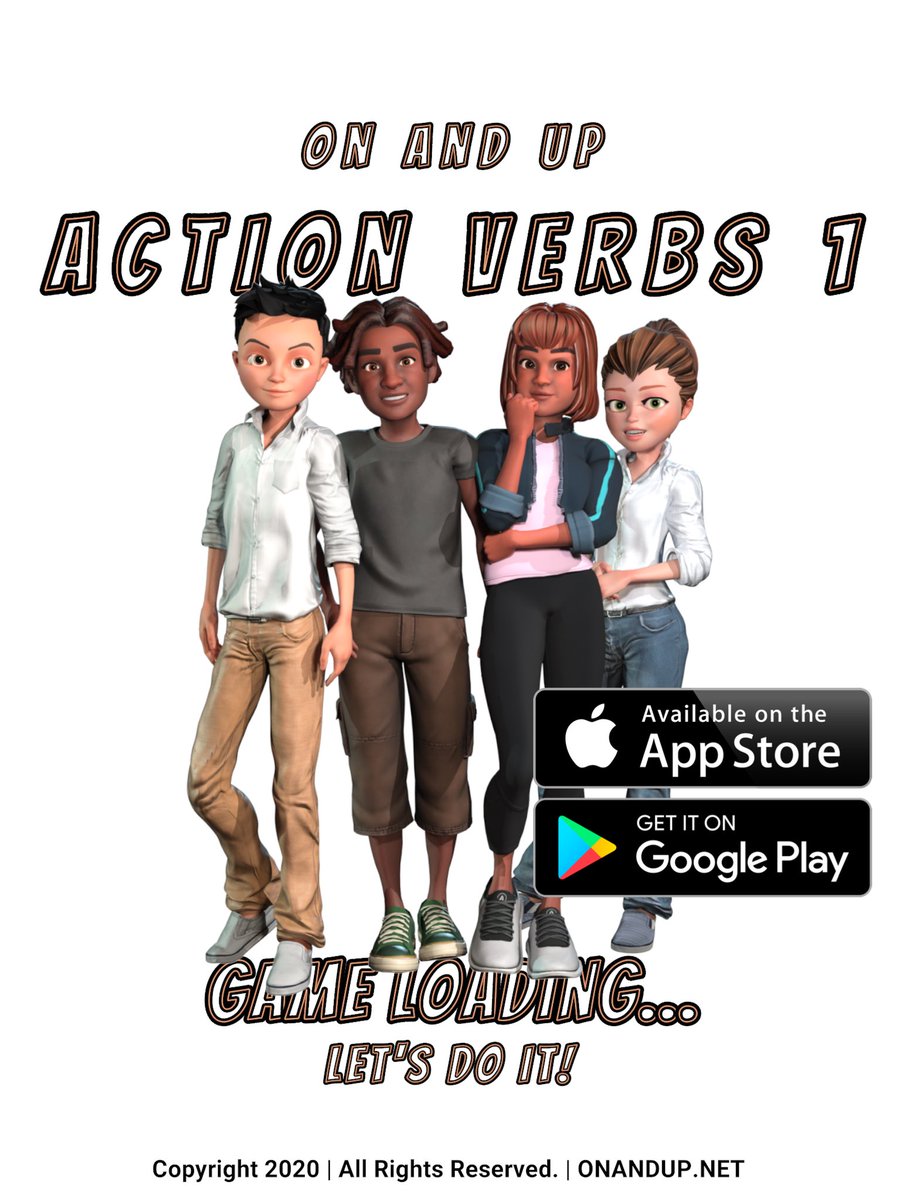 ONandUP_net's tweet photo. We are putting the action in verbs!

ONandUP Action Verbs 1 for special and early learners is available for iOS and Android! 🦋

App Store: https://t.co/oQMRd0FZCy
Google Play: https://t.co/EJy5DLGons

#earlylearning #SpecialEducation #madewithunity #BehavioralScience 
by @ityion https://t.co/UnQhJOEtgX