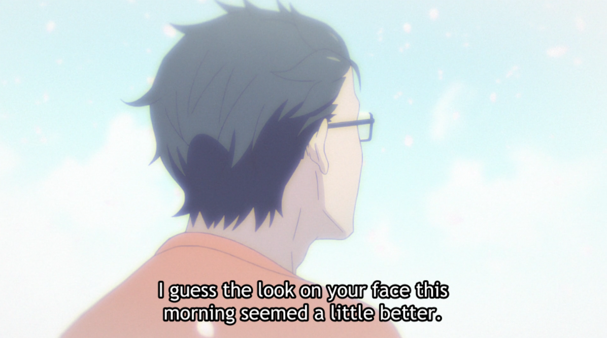 But, as Kenichi notices, this isn't the same Subaru who ran away from his problems, hid from them and put on an act.