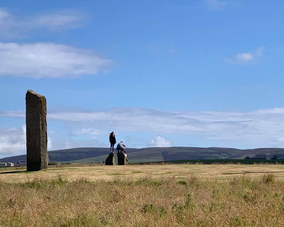 Dear Tourists.  Granted we don't have a sign beside our 5000 year old Neolithic Standing Stones asking visitors not to climb up on top of these internationally important ancient monuments. We just naively assumed that might be covered by common sense 🤔