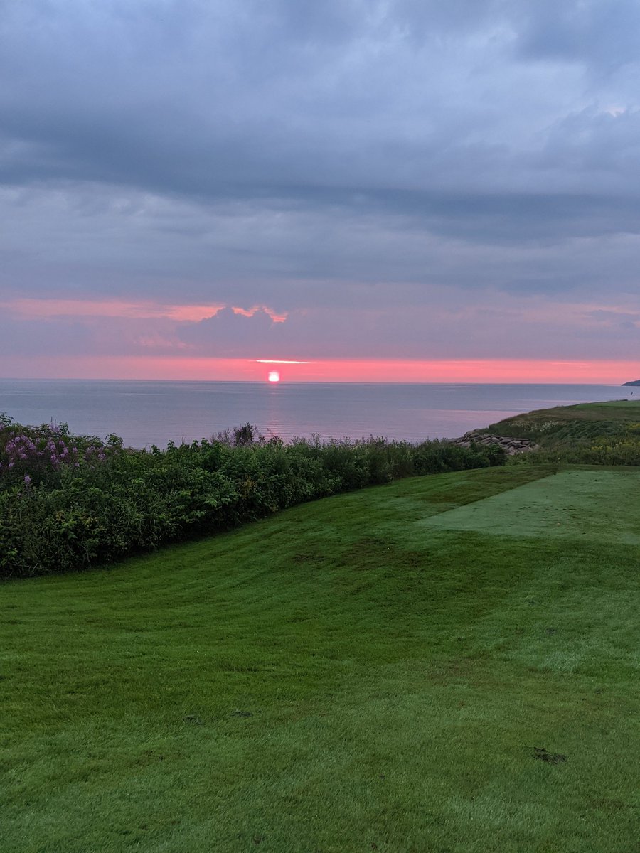 Peaceful moment of the day.... you know it will be a hot one when the sun rise looks like a ball of fire!