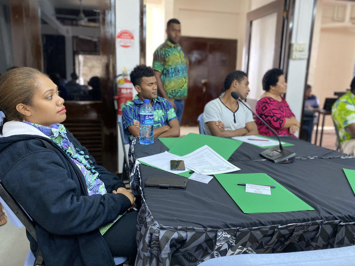 ILOPasifika's tweet photo. Director ILO Pacific @MatinKarimli opens the Fiji national union of factory &amp; commercial workers conference on sustainable development challenges for young people with climate change, depletion of natural resources &amp; labour mobility #betterfutureofwork #BuildBackBetter #teamfiji https://t.co/2ap1ABAAEZ