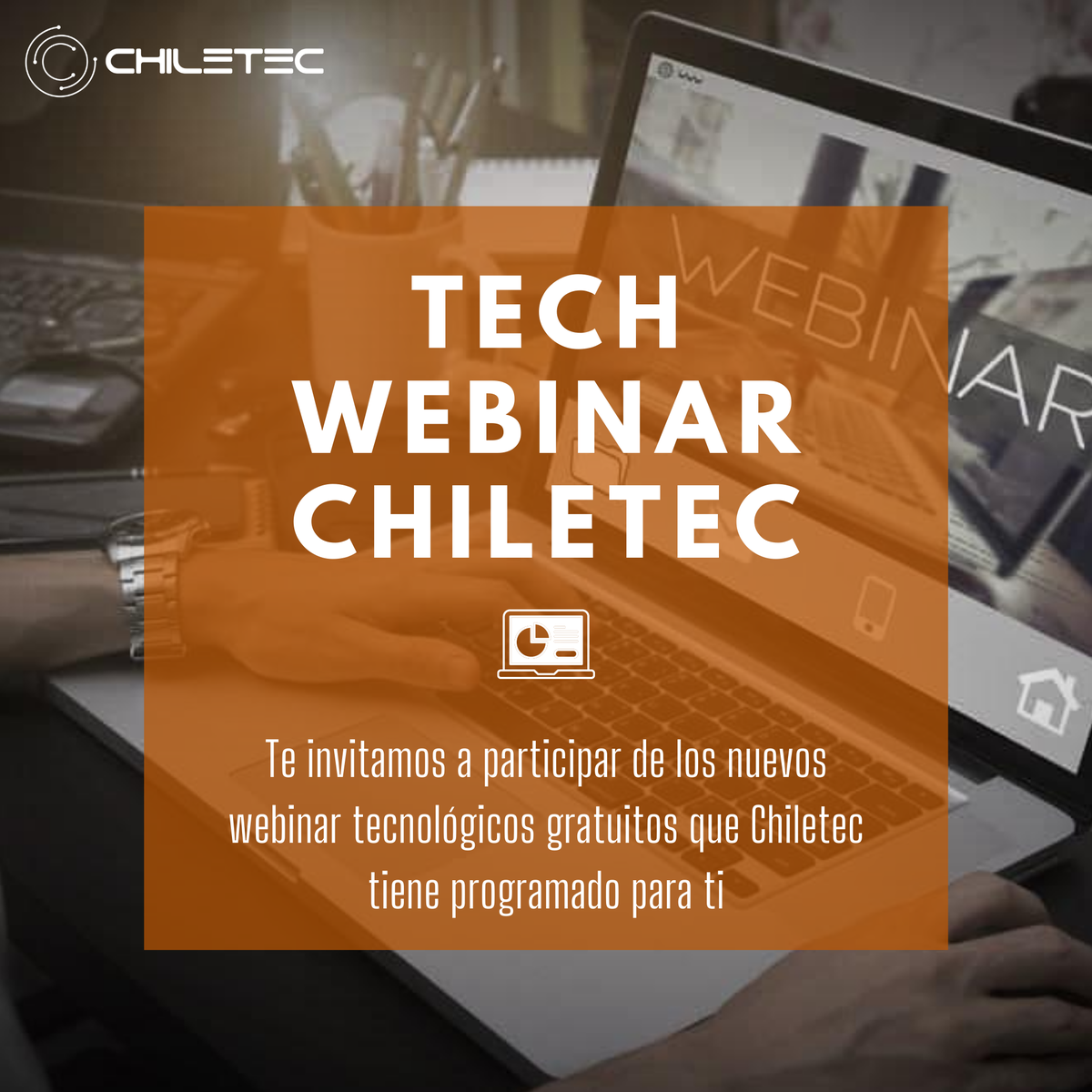 ChiletecOrg's tweet image. Te invitamos a participar de los Webinar Tecnológicos q tenemos programados para ti👉 #TechWebinarChiletec: &quot;Buenas Prácticas para la Venta Remota B2B&quot;  y #TechSpeechChiletec: &quot;Finanzas Descentralizadas: Lo que está pasando con blockchain hoy&quot; Más info 👉chiletec.org/eventos