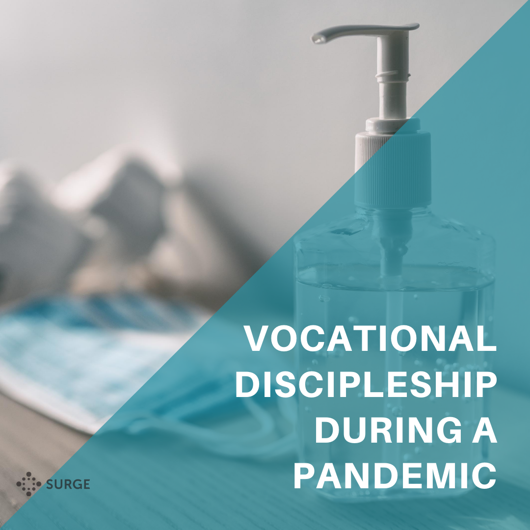 SurgeNetwork's tweet photo. 3 ways to engage in vocational discipleship through the pandemic + 5 tools to help you do it well https://t.co/2l2Kcnb3X6 #discipleship #vocation #surgenetwork #madetoflourish #church https://t.co/ERLzSNUmEz