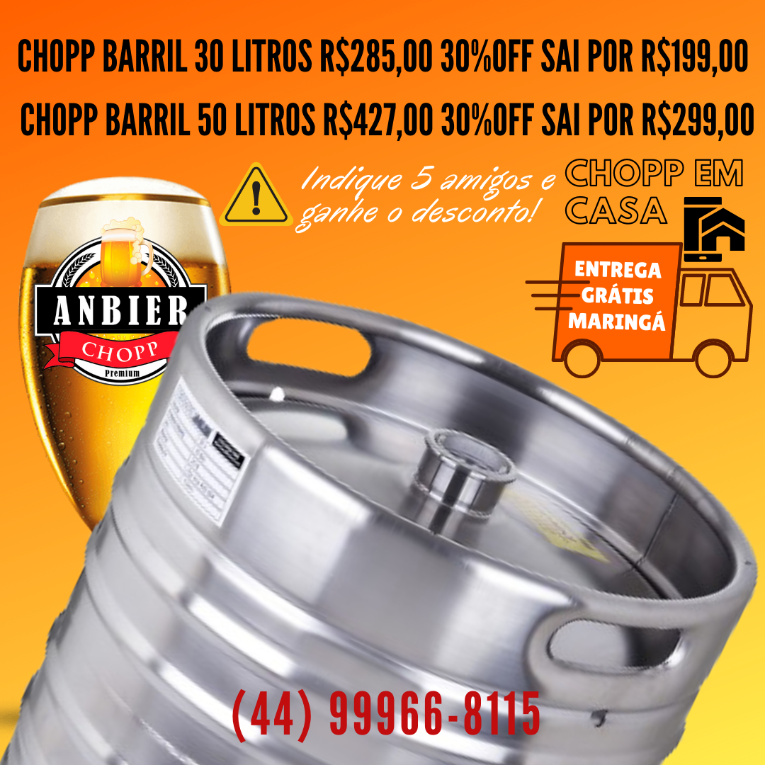 Sochoppmaringa's tweet photo. PROMOÇÃO CHOPP ANBIER🍻30% Off >⚠ Infelizmente teremos um aumento de preço no dia 1° Agosto Portanto esse desconto Promocional encerra-se dia 31/07 às 23:59 horas. Clique no link e saiba mais>↙ https://t.co/4bqmQgHpyq https://t.co/4OFpdrtqbN