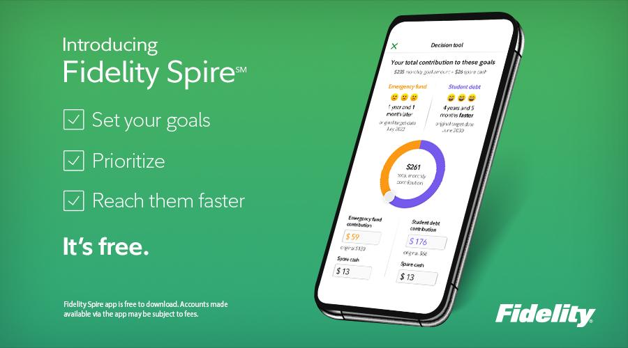 Fidelity Investments On Twitter Introducing Fidelity Spire A Free App Designed To Help You Save Invest Smarter Now You Don T Have To Choose Between Saving For A House And Paying Down