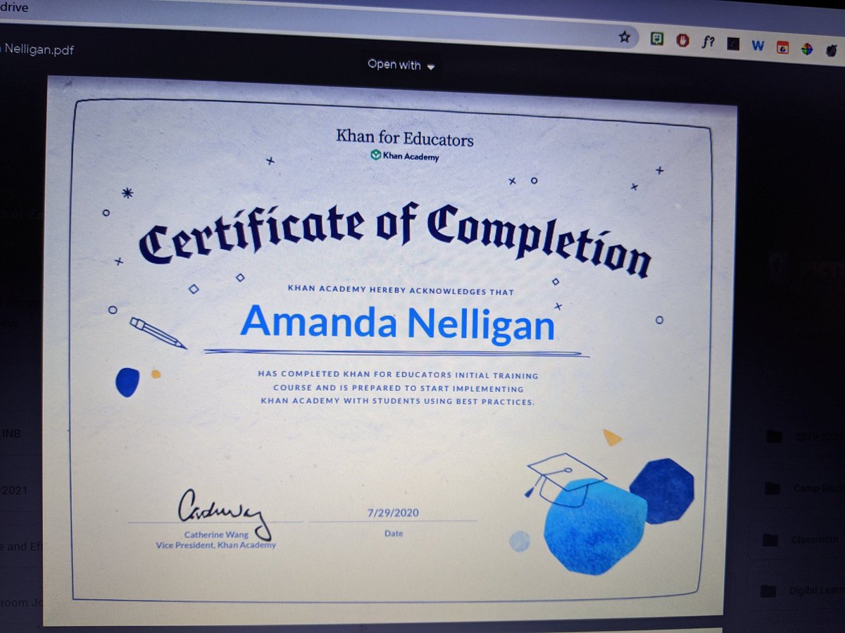 mandinelligan's tweet image. So this happened. #KhanForEducators