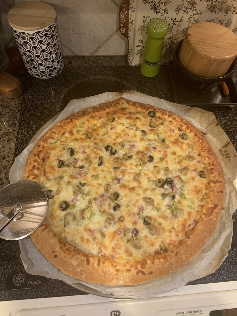 DanHess25's tweet photo. After a hard day of trivia, meal provided by @FHLBankTopeka! Susan says this is the best way to make a dinner! 😃 https://t.co/PhVu57s3kG